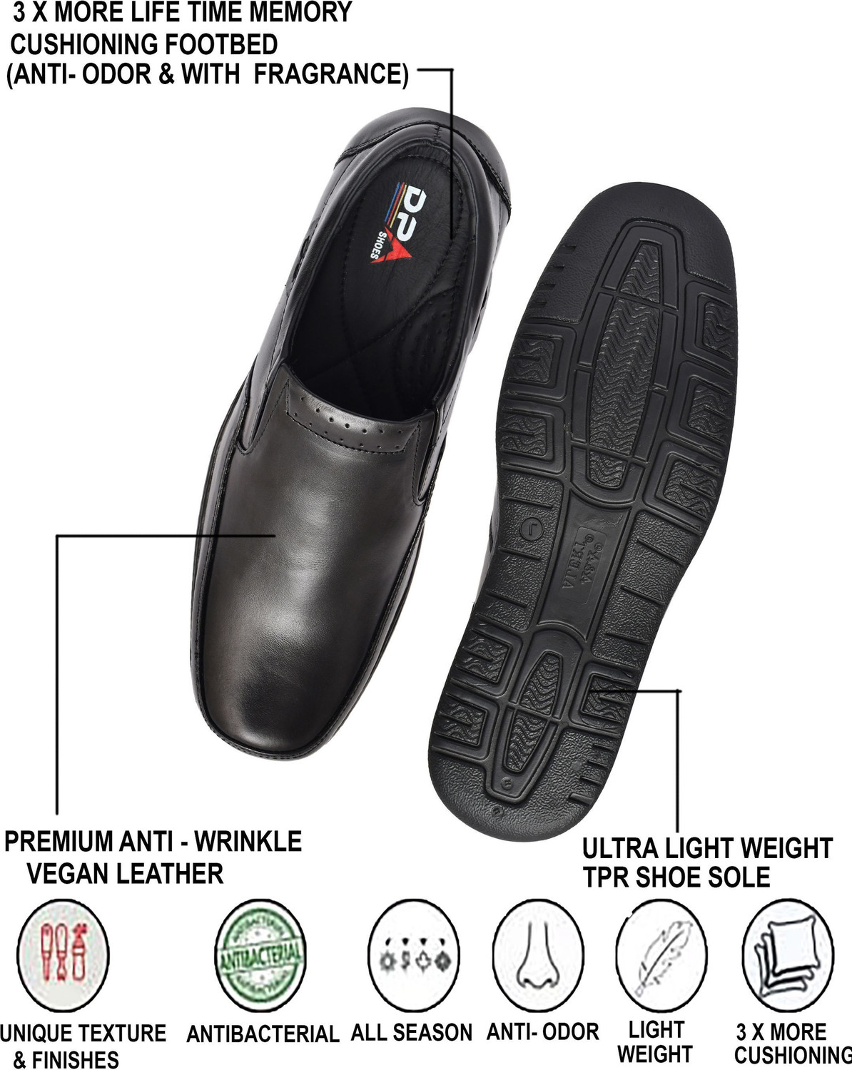 Image of DPA Genuine Leather S Mocassin For Men