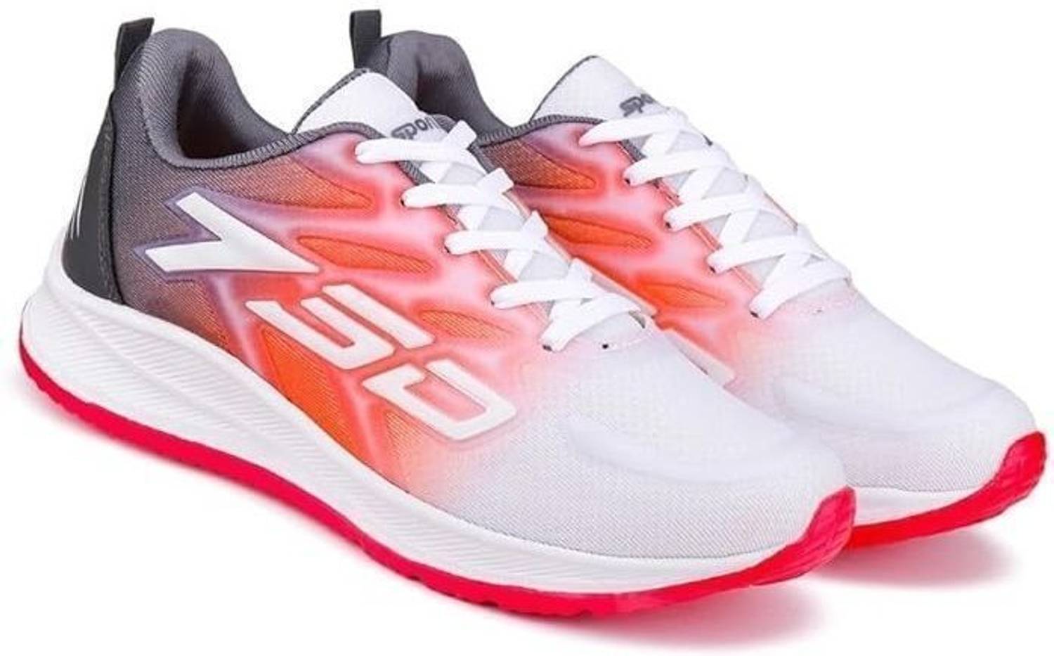 VIZYTRIC Stylish Men's Running Shoes Red - Image 2