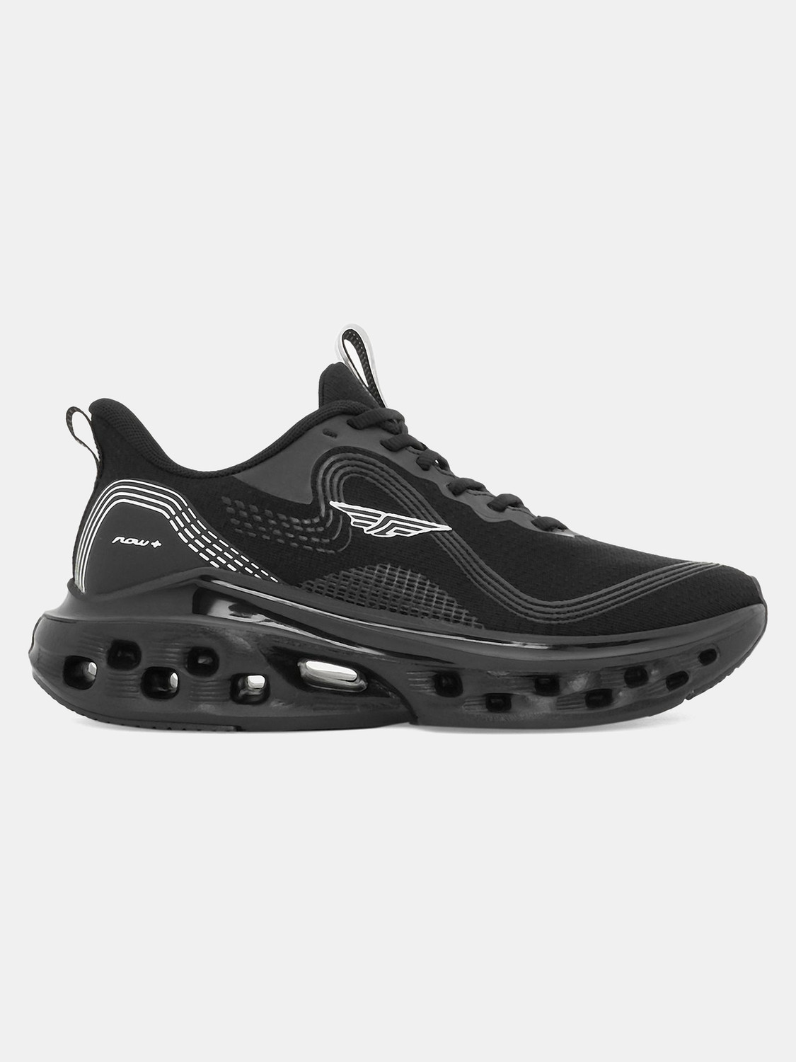 Image of RED TAPE Walking Shoes For Men (Black, 6)