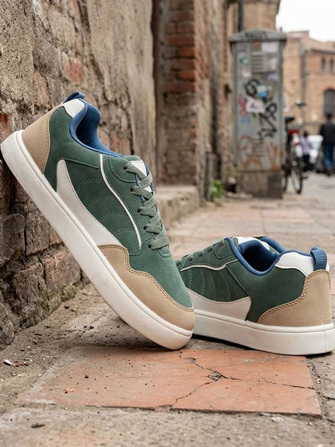 Khadim's Men Multicolor Sneakers - Image 1
