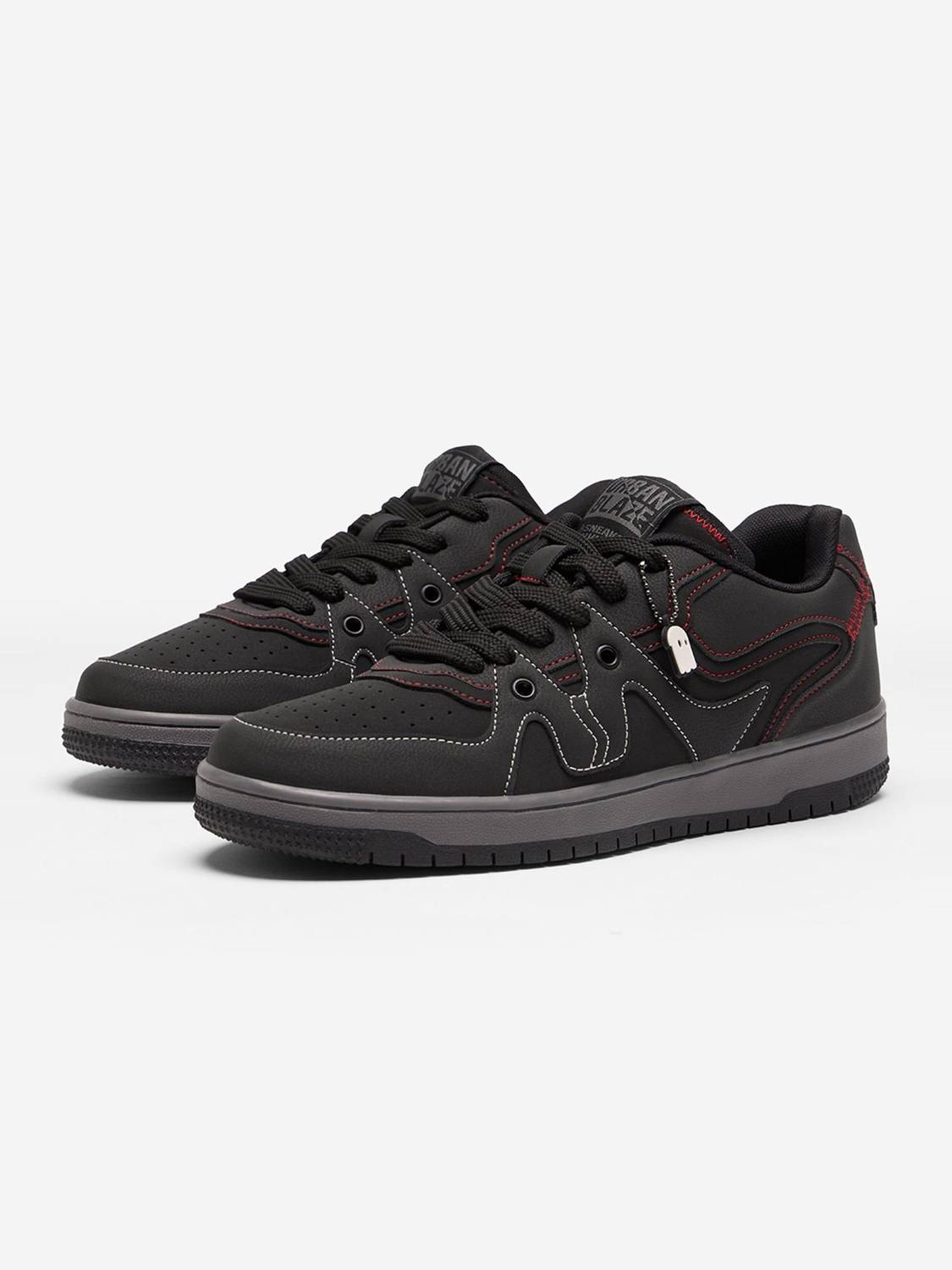 The Souled Store Urban Blaze Fury Sneakers Men Black - Image 4