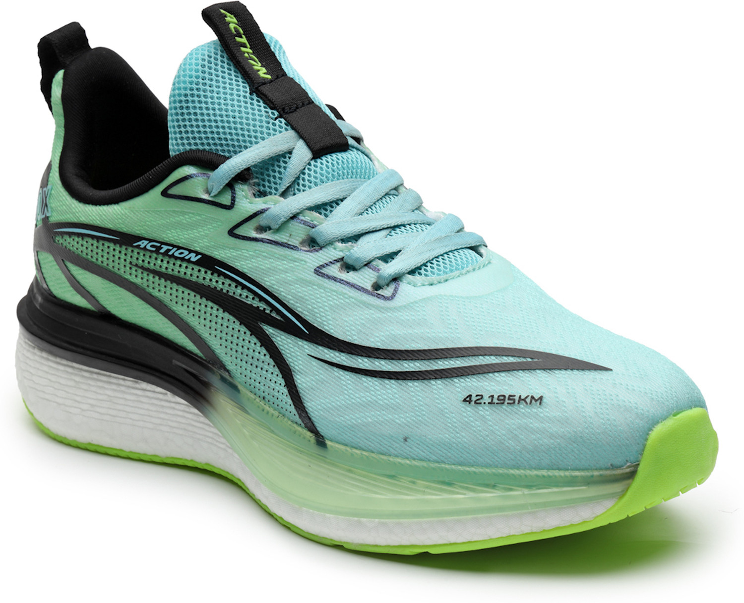 Image of action Action Athleo NITRO-2301 Lightweight Comfortable Durable Sports Lace-Up Running Shoes For Men