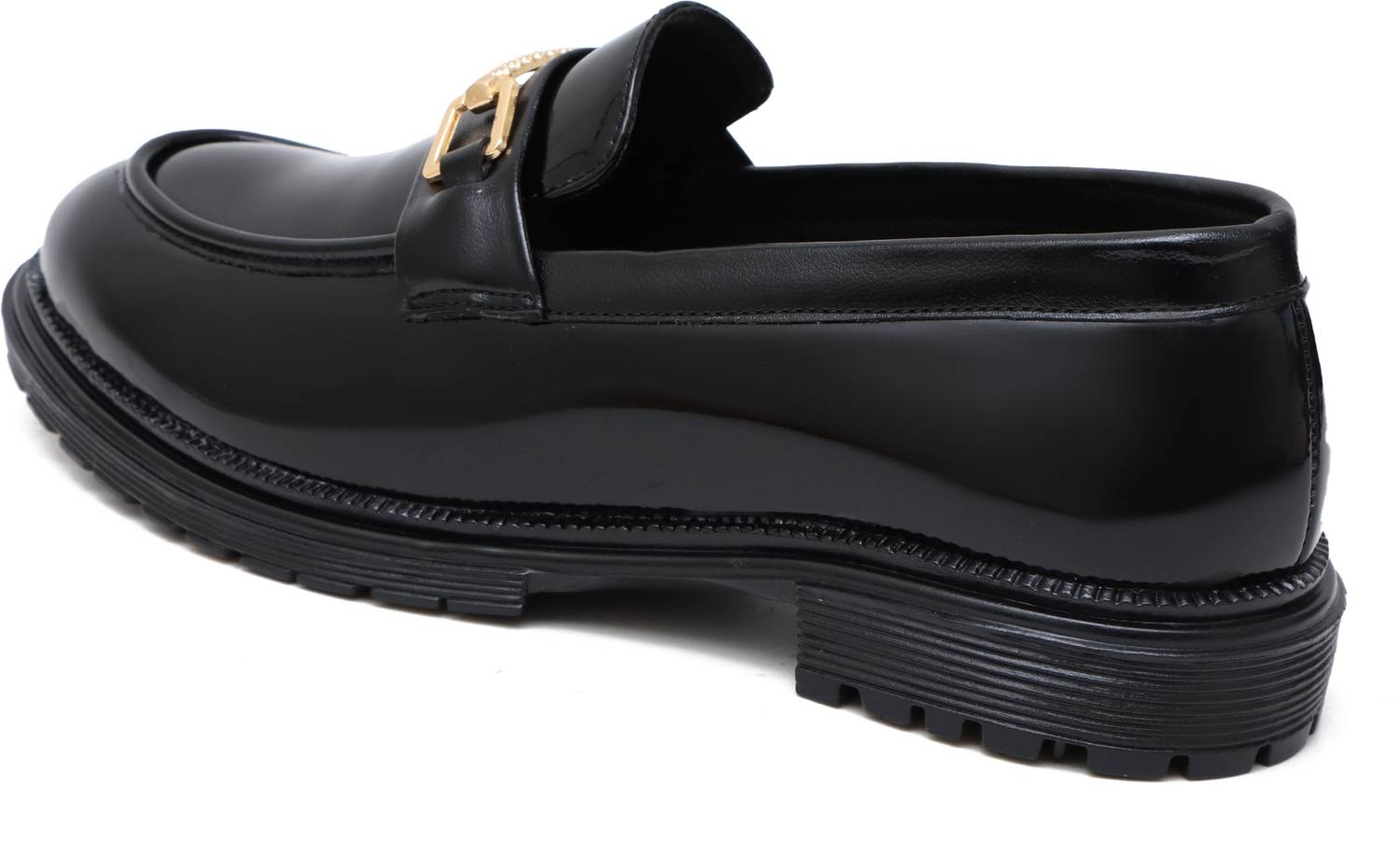 SHUAN Men's Black Slip On - Image 4