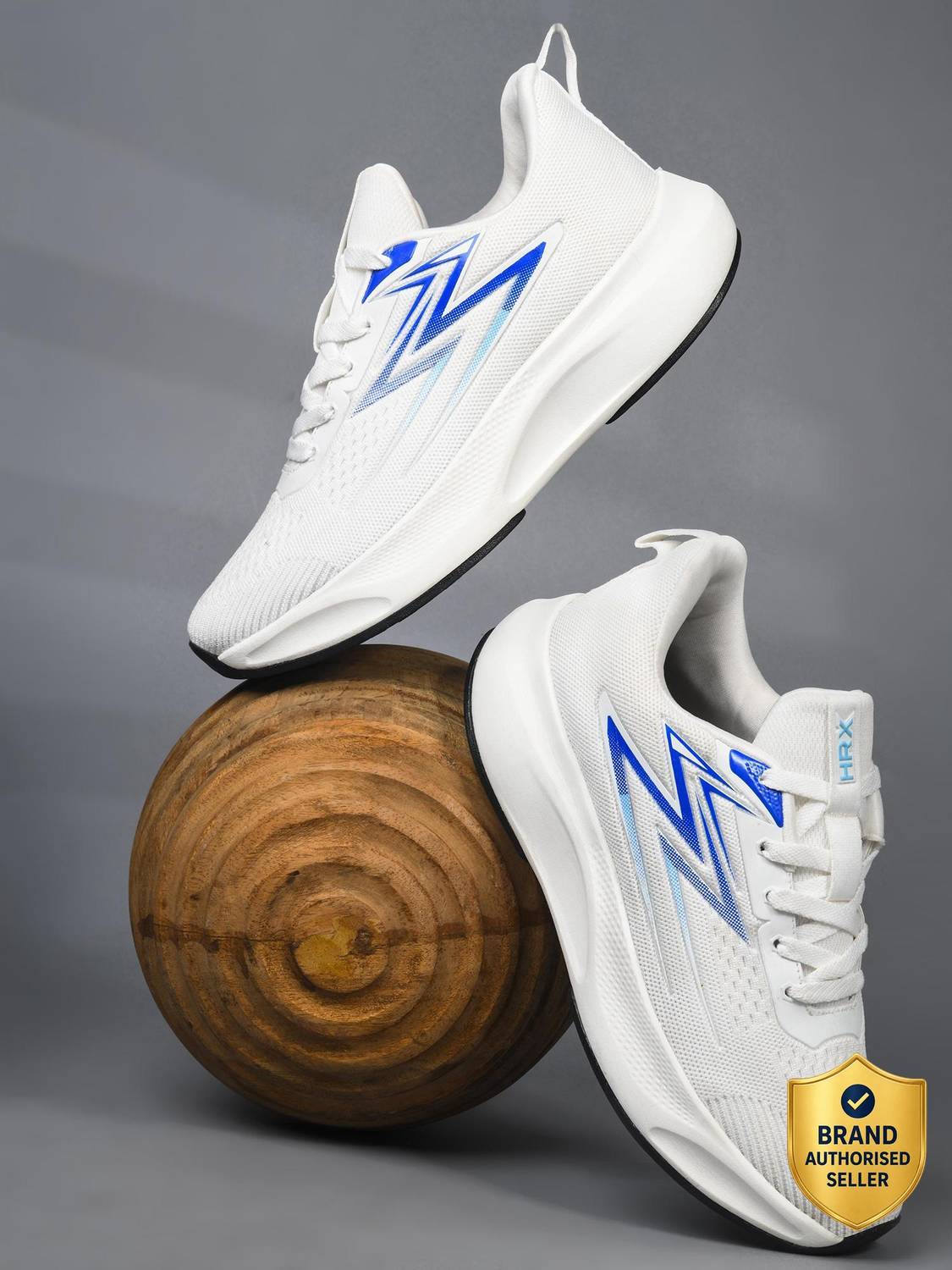 HRX by Hrithik Roshan Men's Running Shoes White - Image 1