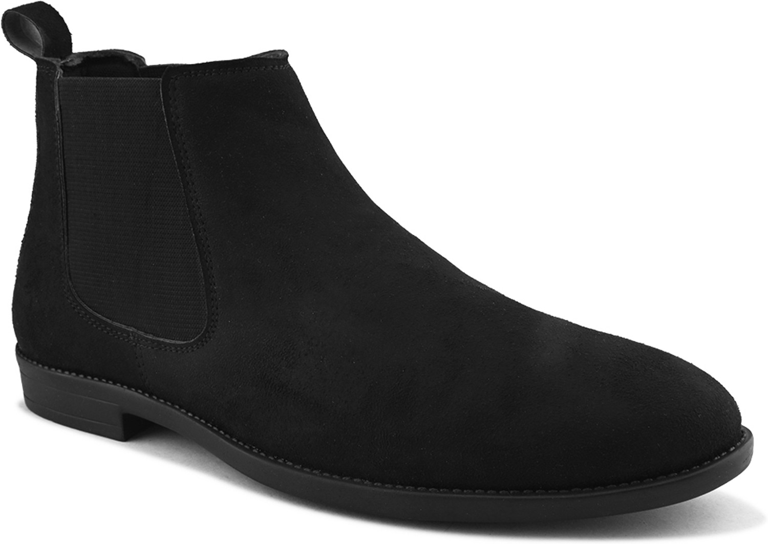 Image of Roadster Black Casual Boots For Men Boots For Men