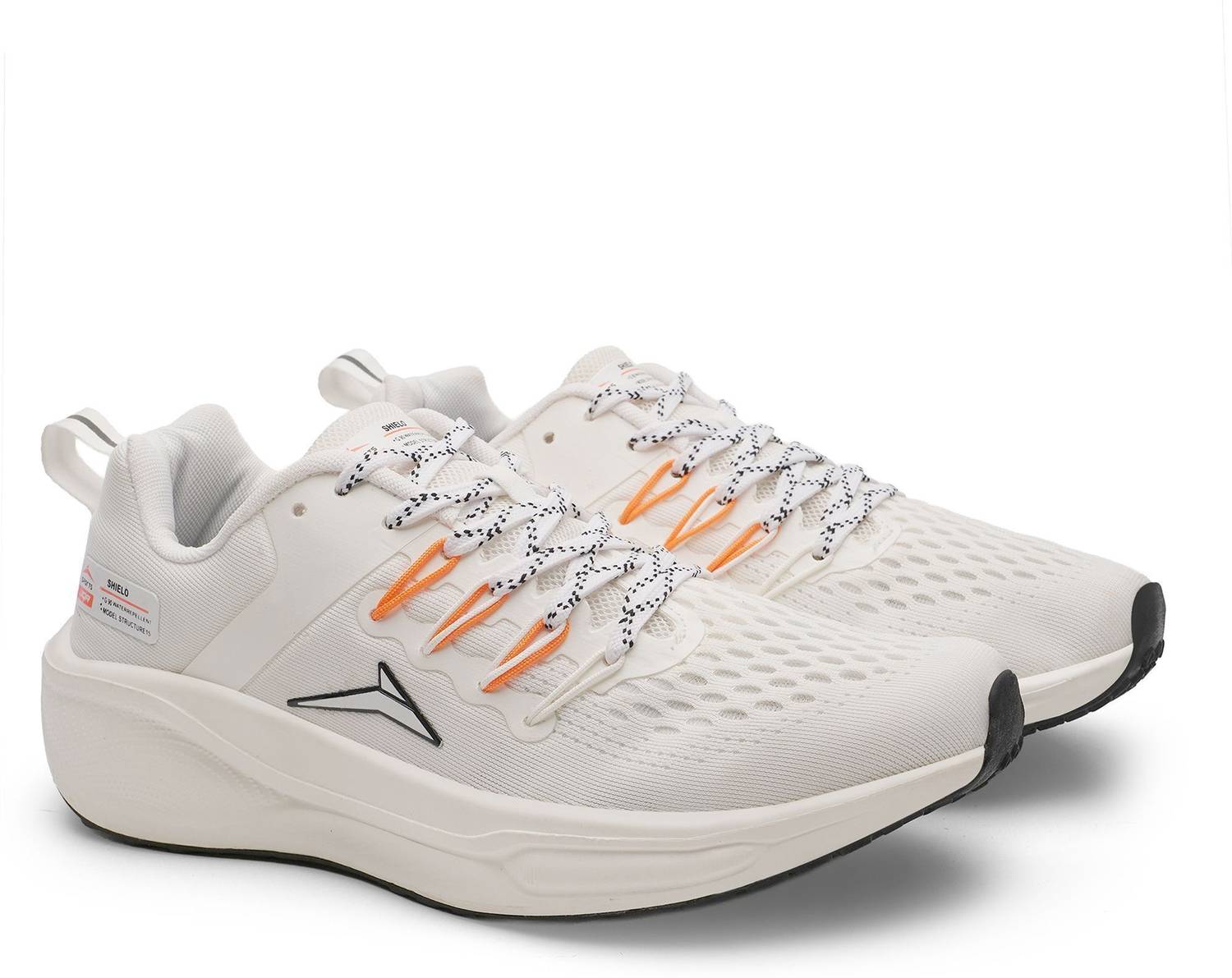 JQR MIRAGE Men White Running Shoes - Image 5