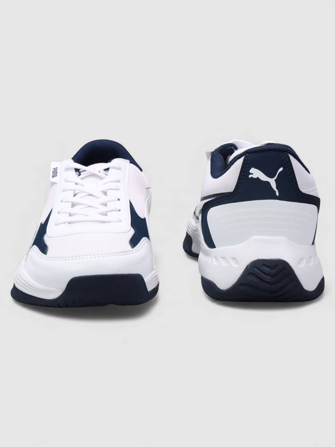 PUMA Flycourt Badminton Shoes for Men (White) - Image 5