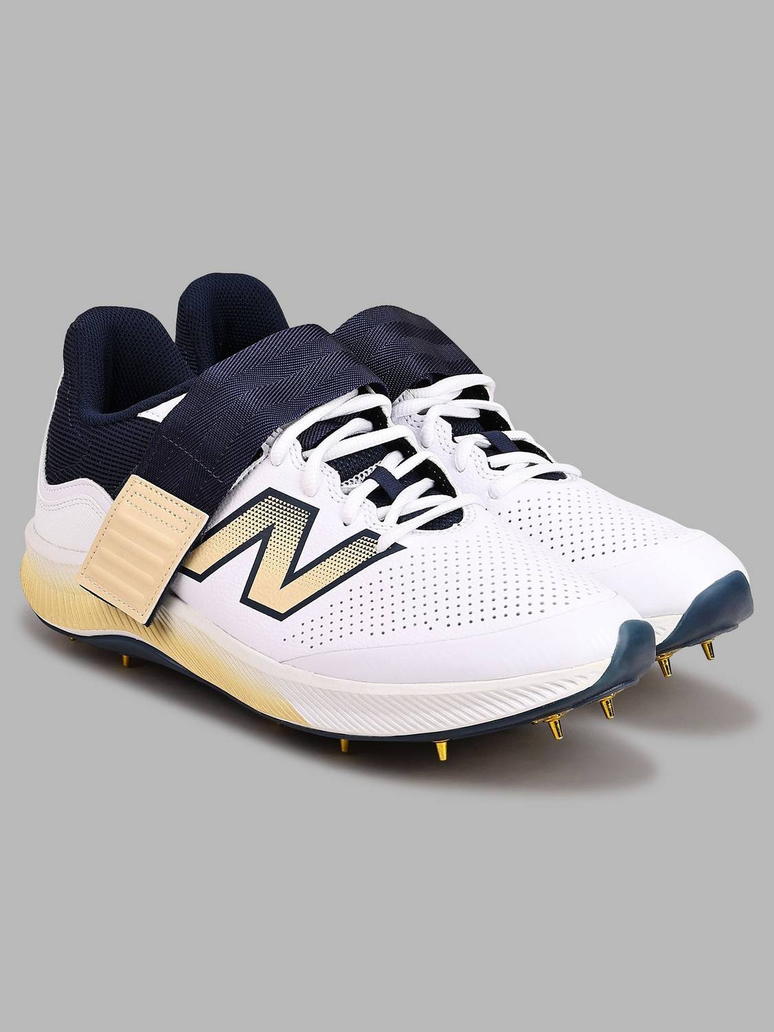 New Balance CK4040 Yellow Cricket Shoes For Men - Image 2