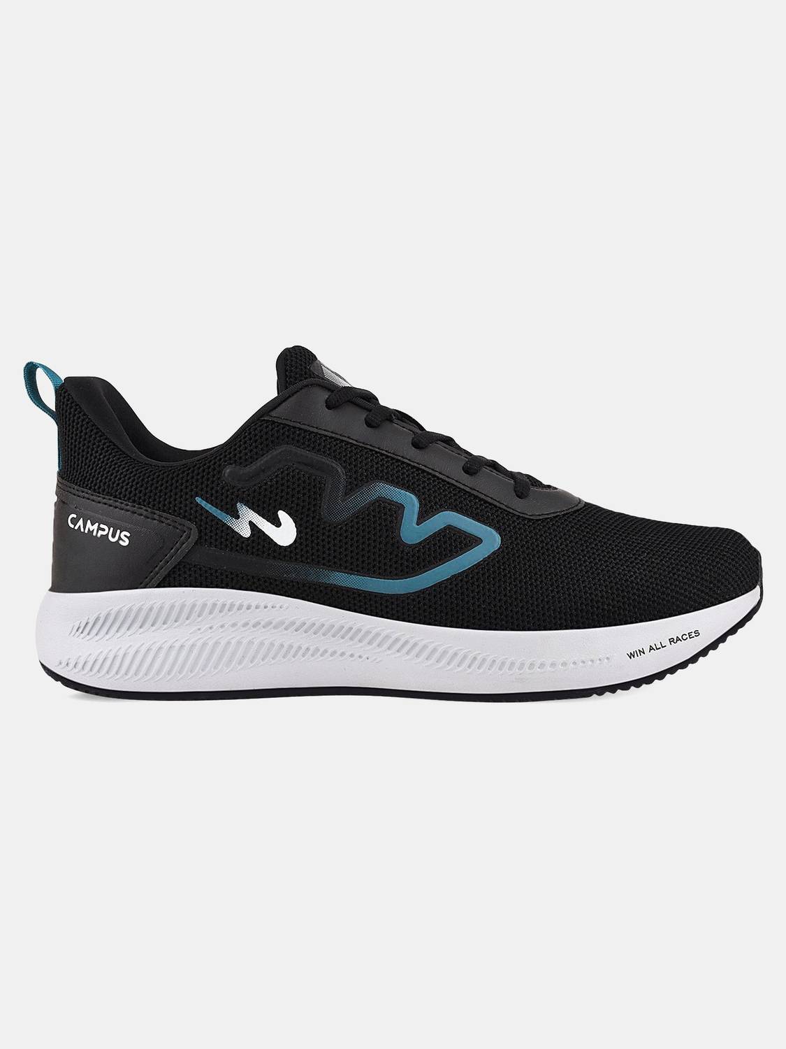 CAMPUS RAKE Running Shoes For Men Black - Image 3