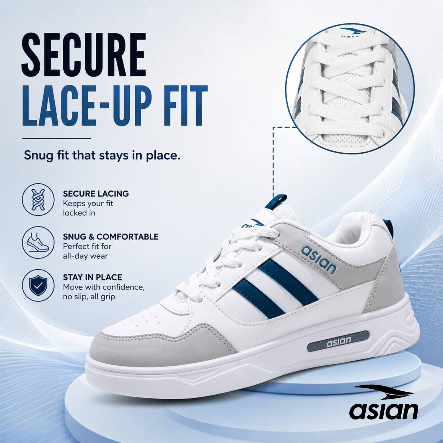 Asian Men's Casual Sneakers - Image 2