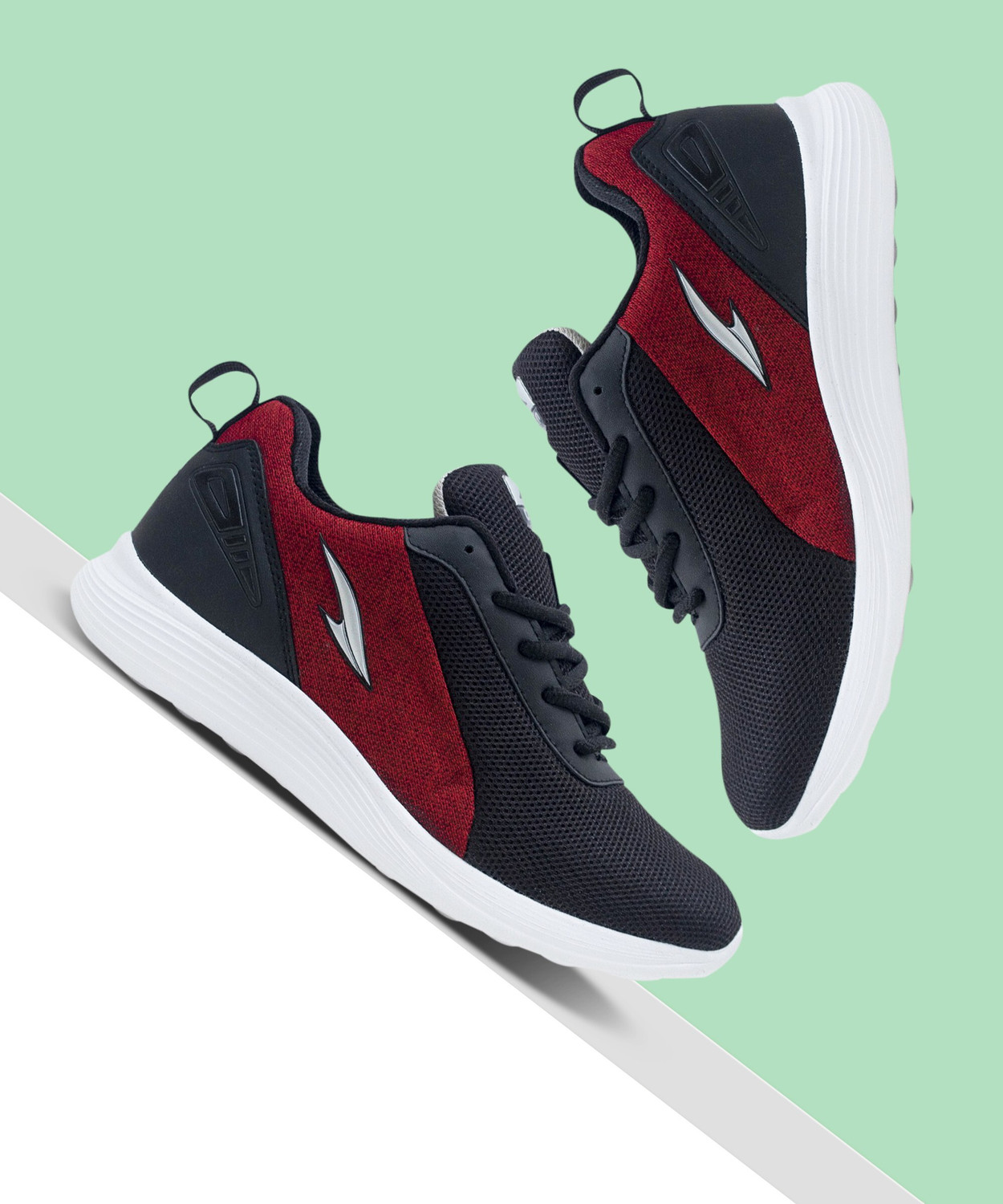 Image of asian Captain-13 Running shoes for boys | sports shoes for men | Stylish Casual sneakers for men | Lace up lightweight black shoes for running, walking, gym, trekking, hiking & party Running Shoes For Men