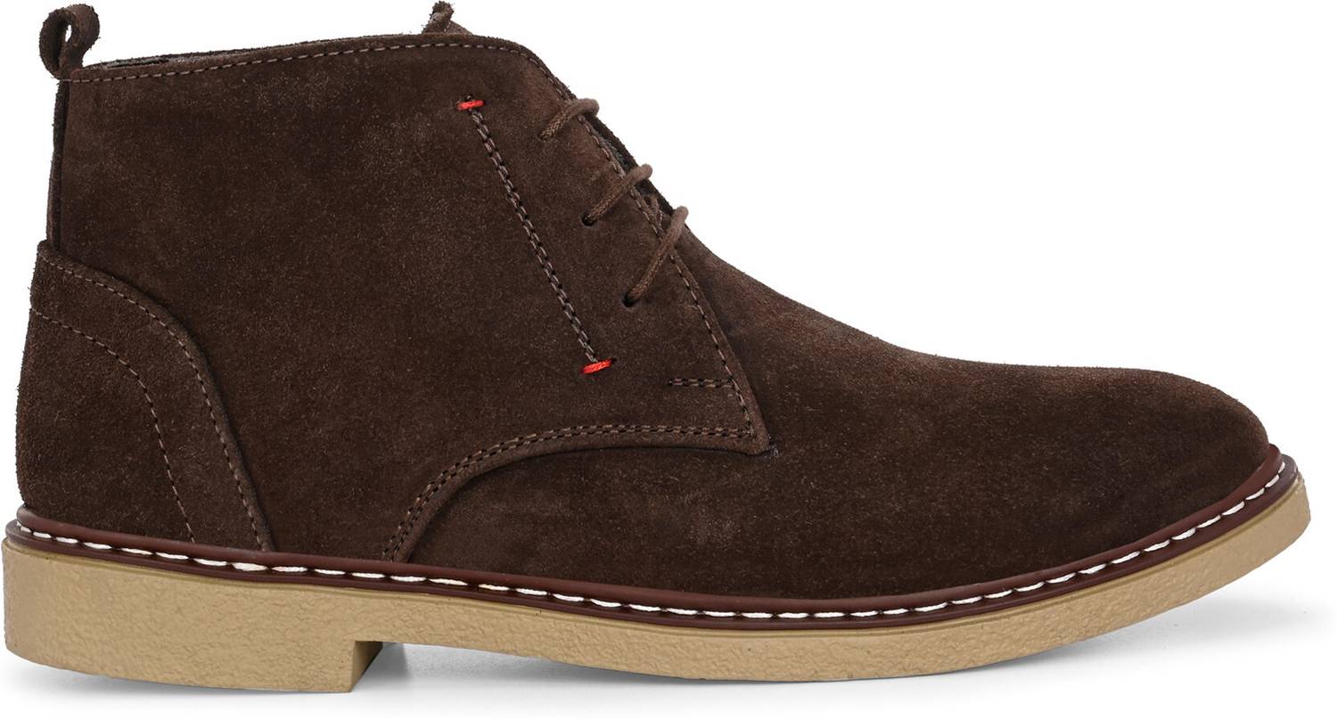 Layasa Men's Brown Chelsea Boots - Image 4