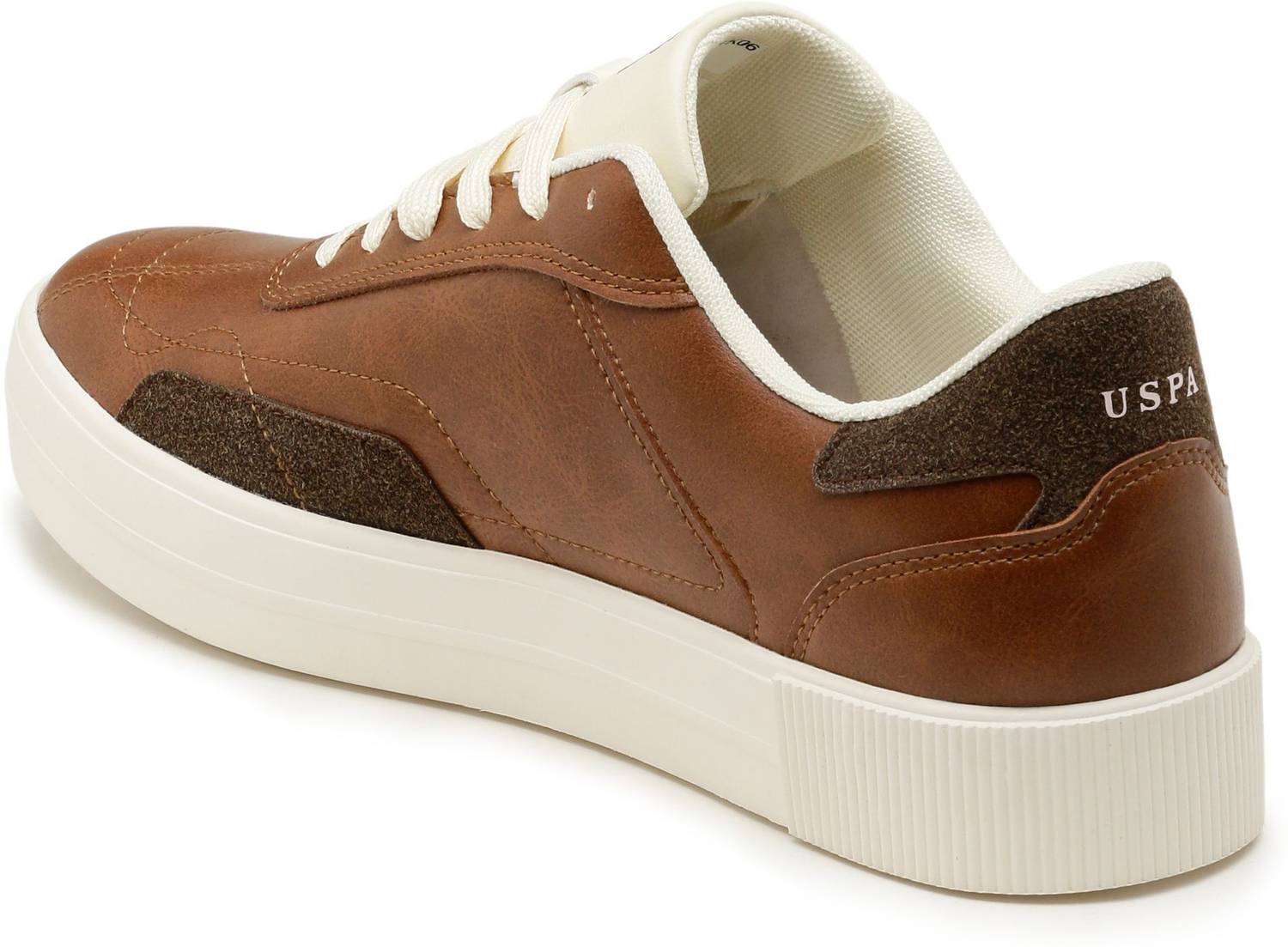 U.S. POLO ASSN. ZYRON Men's Brown Sneakers - Image 4