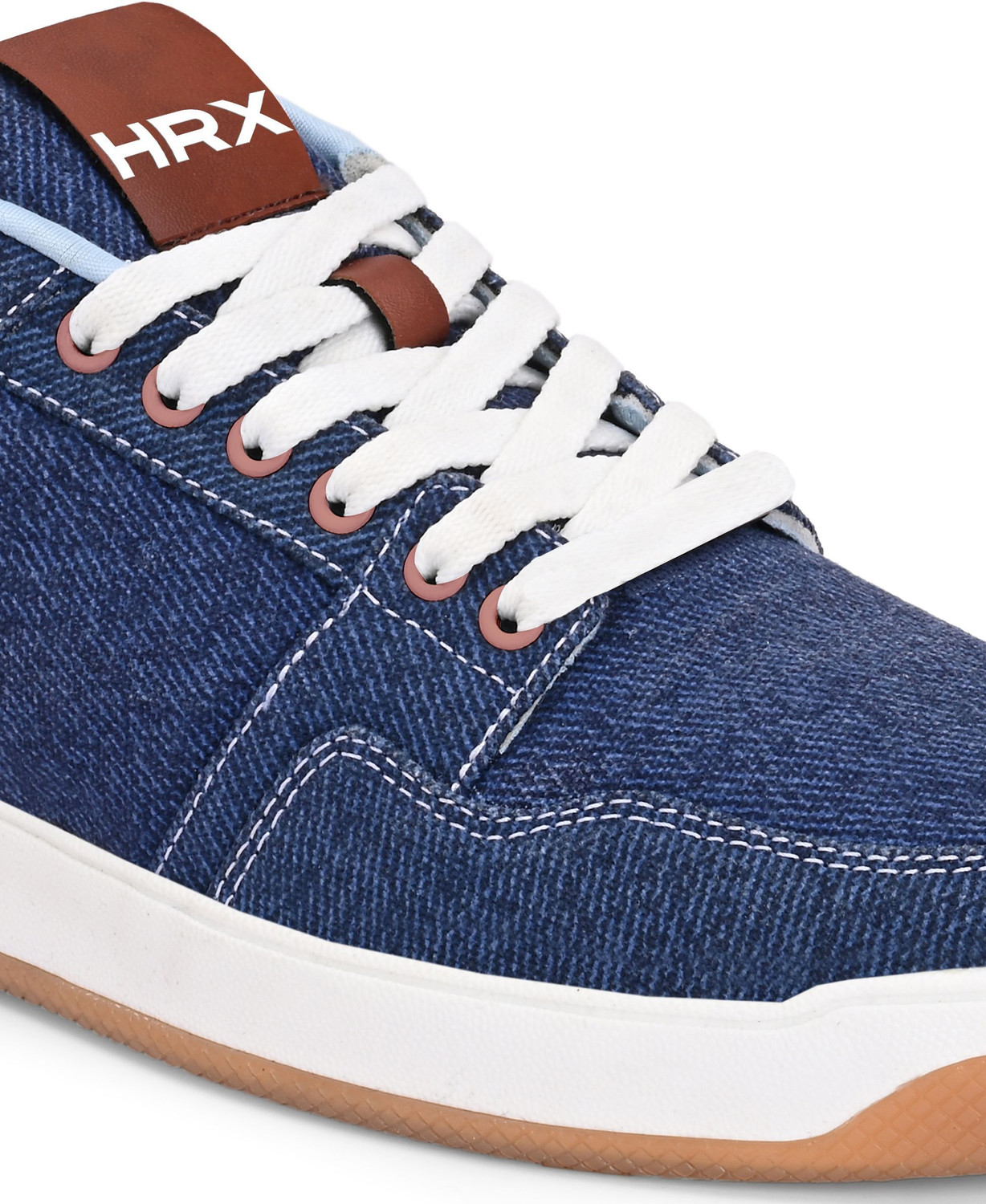 Image of HRX by Hrithik Roshan HX-328 01 Sneakers For Men (Blue, 8)