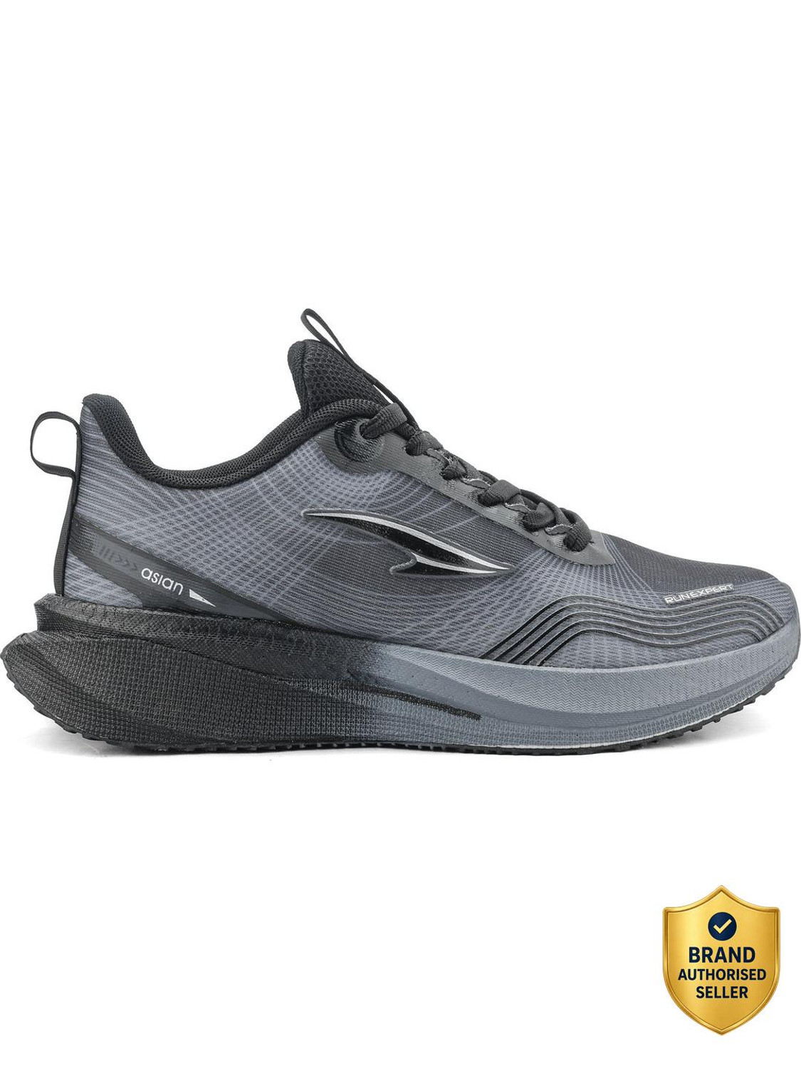 Image of asian Hypercushion Carbon-08 Running Shoes with Energy Return Bounce & Carbon Plate Sneakers For Men
