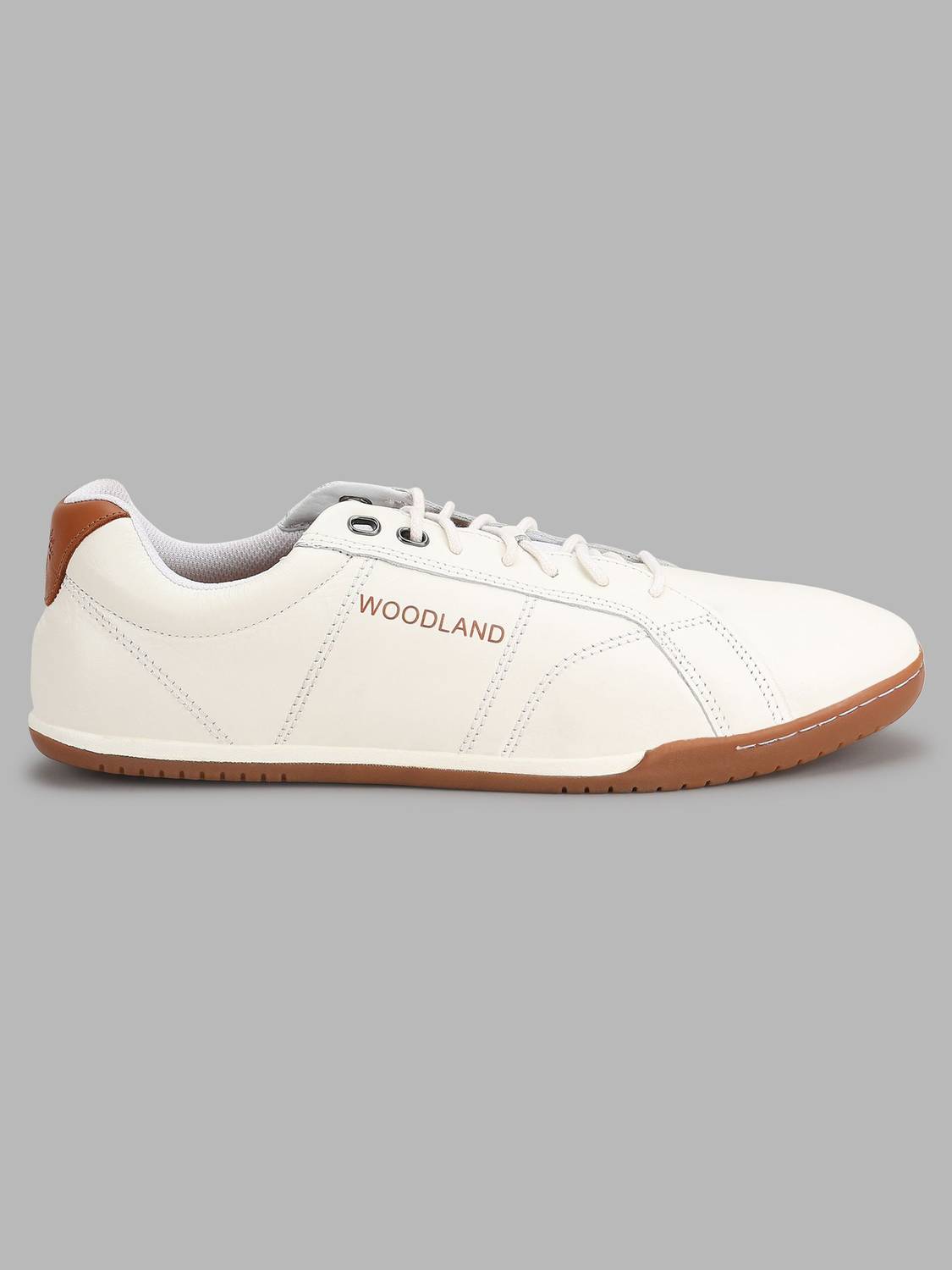 WOODLAND Men's Lace Up Casual Shoes - Image 4