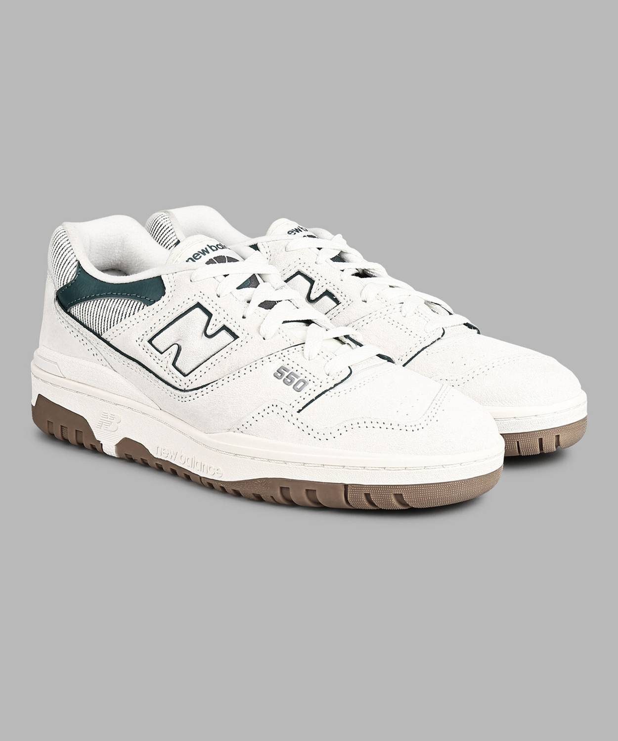 new balance BB550 Sneakers For Women (White , 6.5)