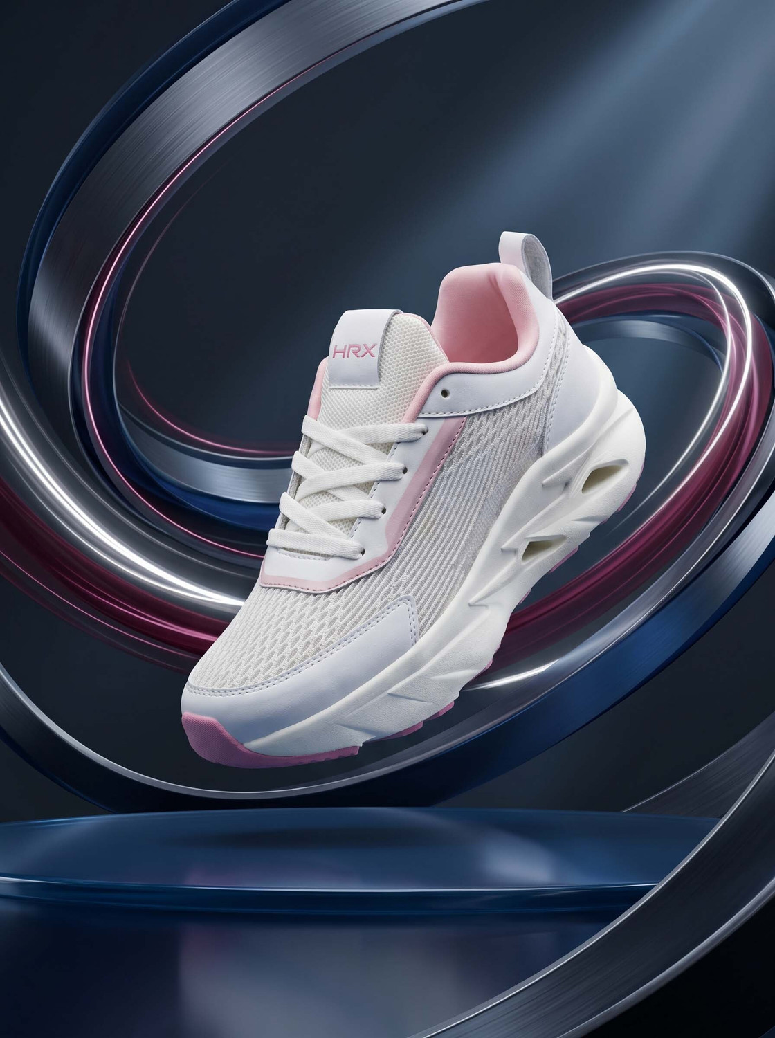 Image of HRX by Hrithik Roshan HX-341 01 Running Shoes For Women