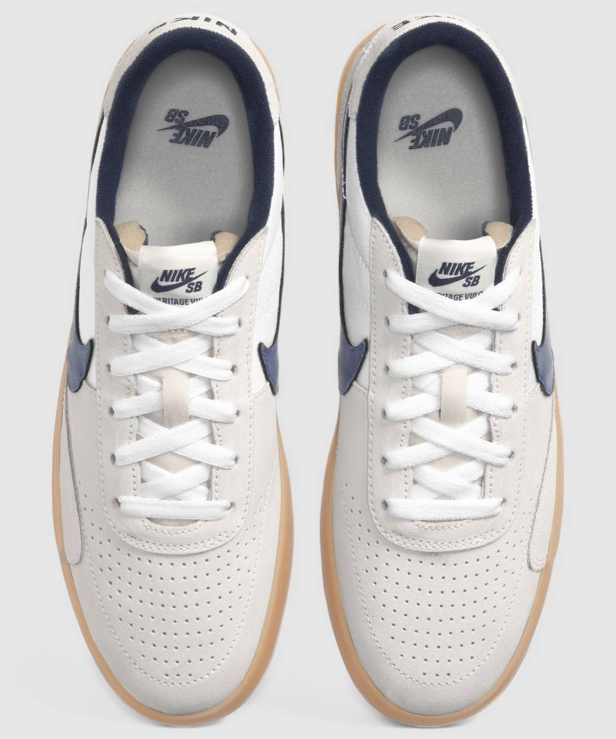 Nike SB Heritage Vulc Men's White Sneakers - Image 3