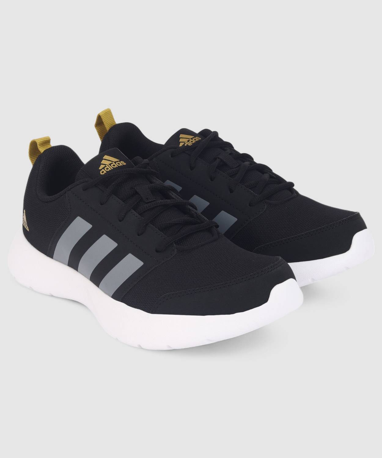 Adidas POMAZOR Black Running Shoes For Men - Image 2