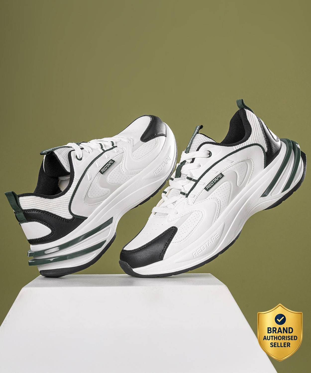 RED TAPE Casual Sneaker Shoes for Men, Red