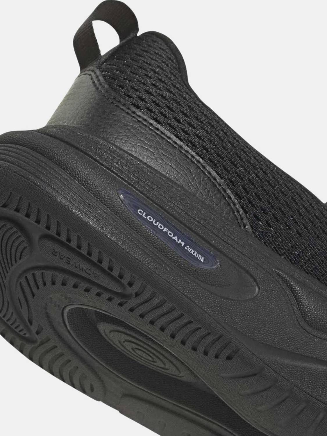 Adidas Cloudfoam Cuxxion Lounge Black Men's Walking Shoes - Image 3