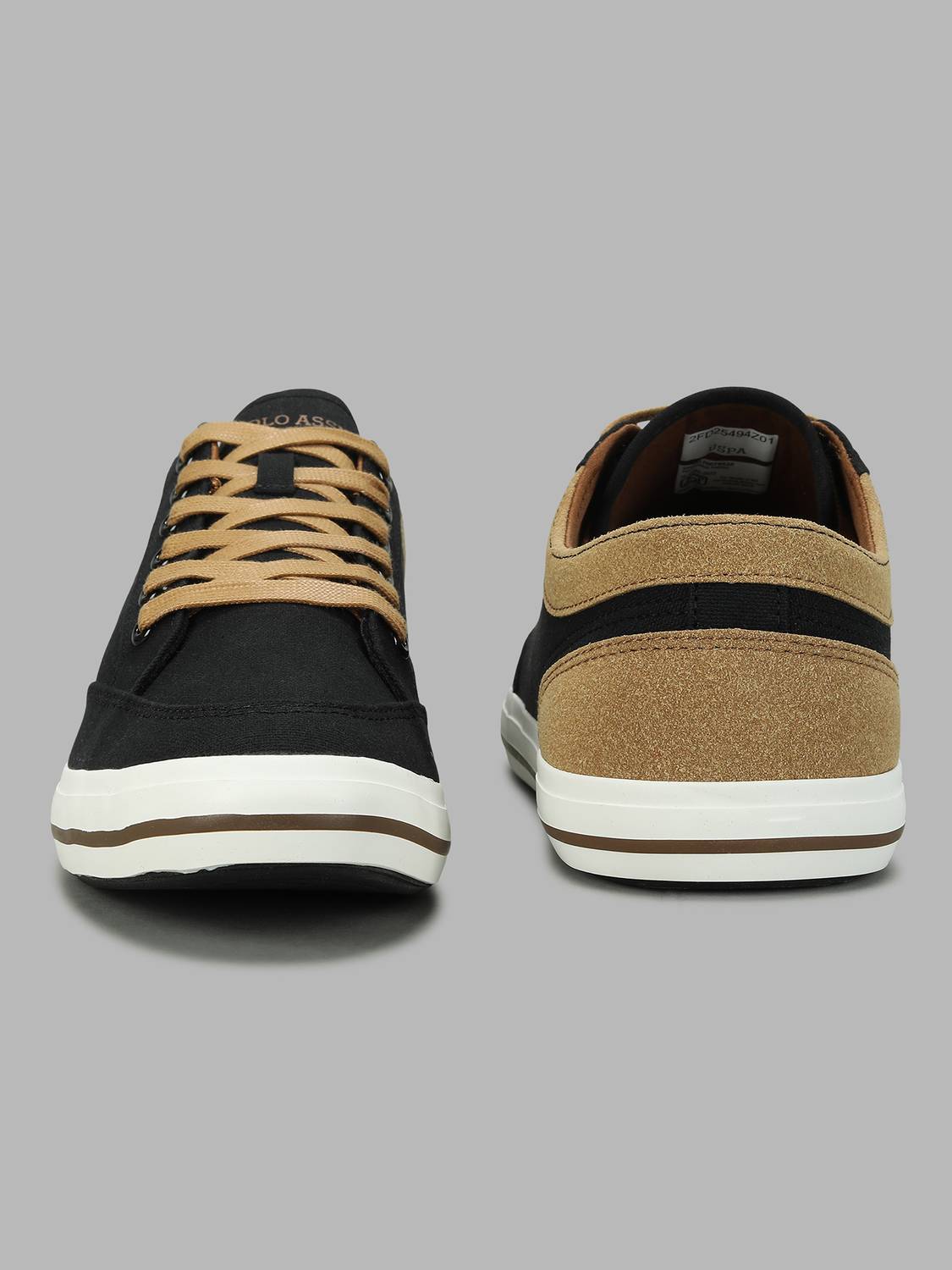 U.S. POLO ASSN. MONTON 8.0 Black Men's Sneakers - Image 4