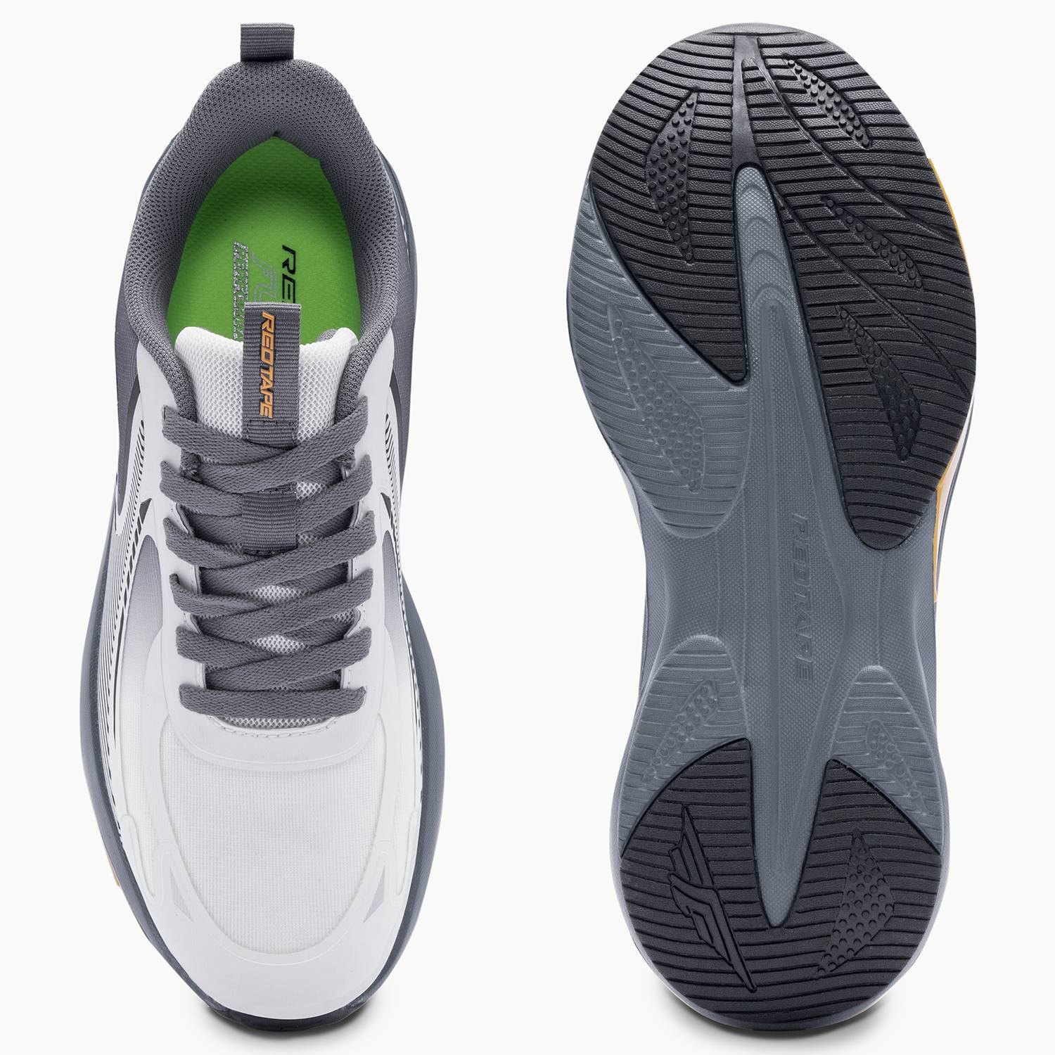 RED TAPE Men's Grey Sports Shoes - Image 5