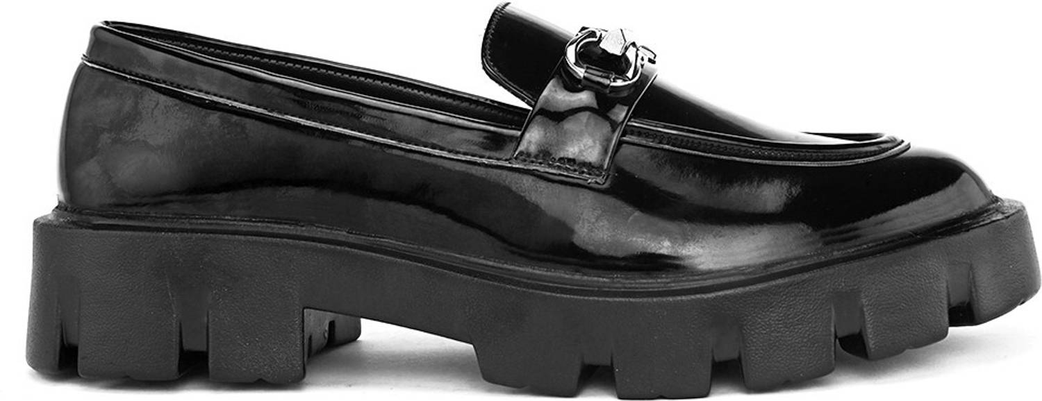 ASTEROID Mens Black Chunky Loafer - Image 3