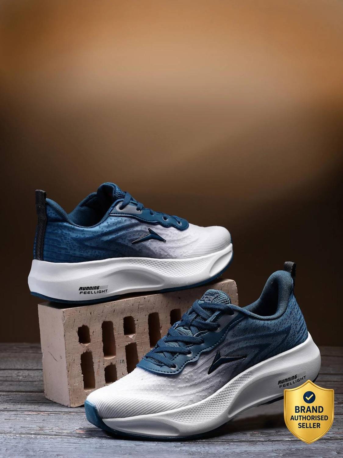 JQR 3D-MAX Running Shoes for Men (White)