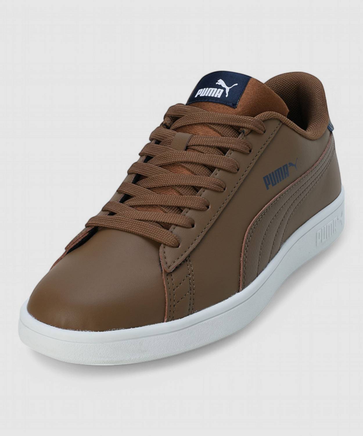 PUMA Smashic Sneakers For Men Brown - Image 4