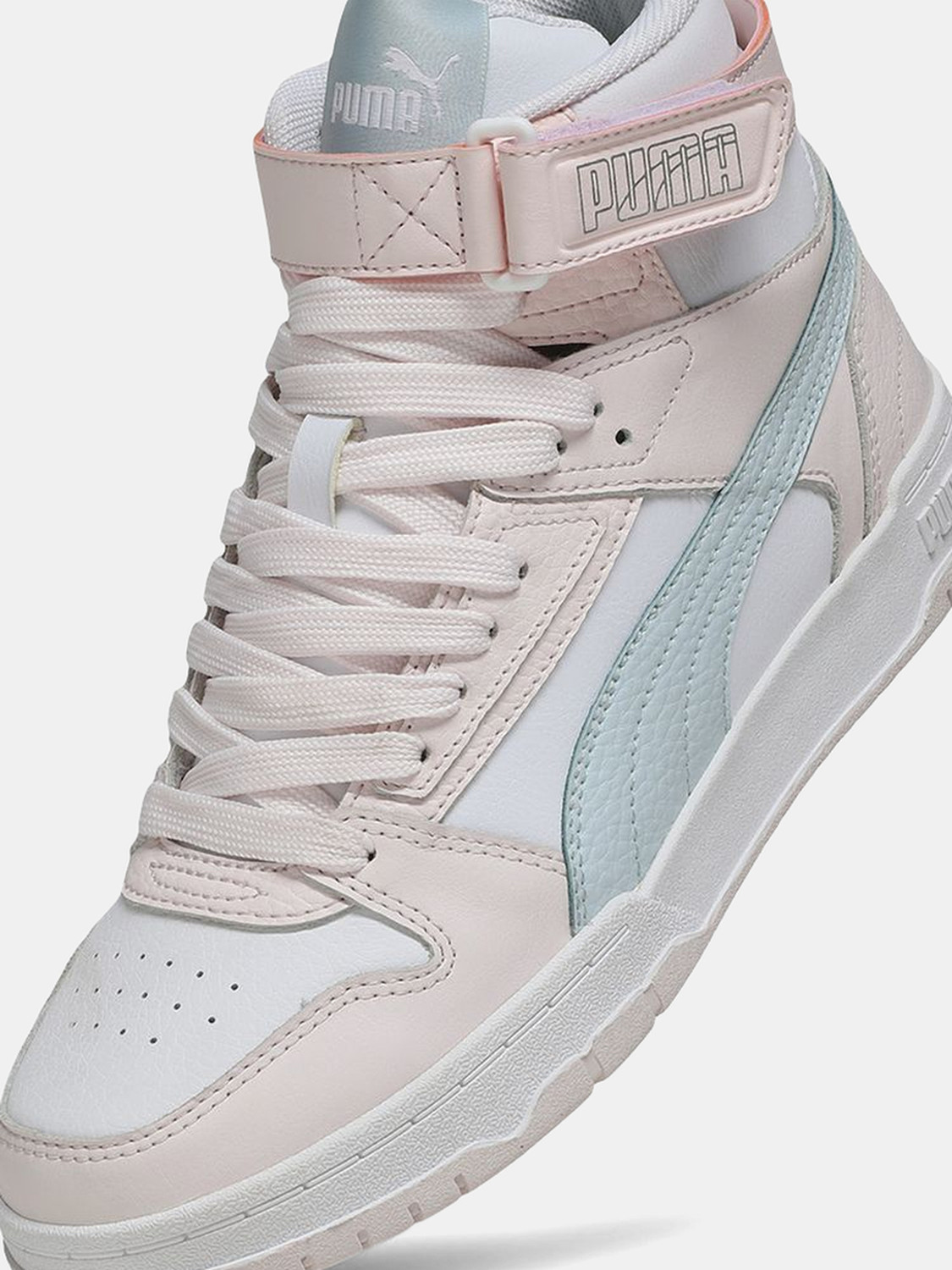 Image of PUMA Court Shatter Mid Sneakers For Men