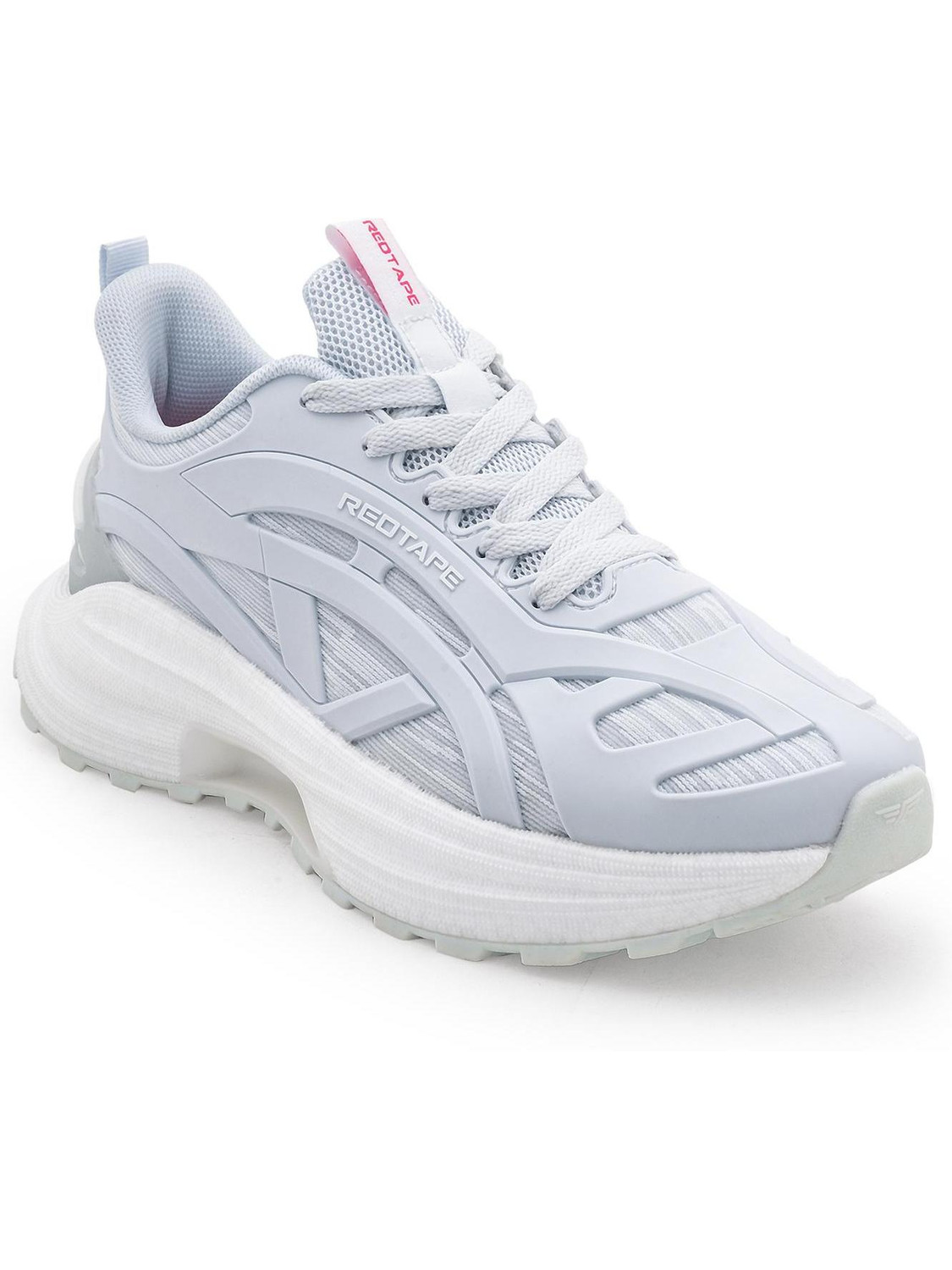 Image of RED TAPE Breathable Mesh, Lightweight Comfort, Lace-Up Fit & Stylish Performance Walking Shoes For Men