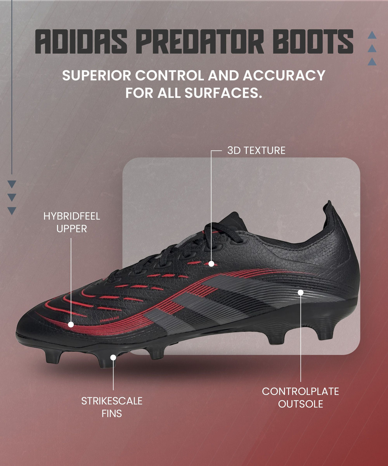 Image of ADIDAS PREDATOR LEAGUE FG /MG Football Shoes For Men