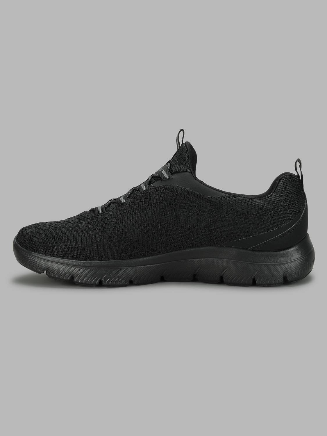 Skechers SUMMITS Walking Shoes for Men, Black - Image 2