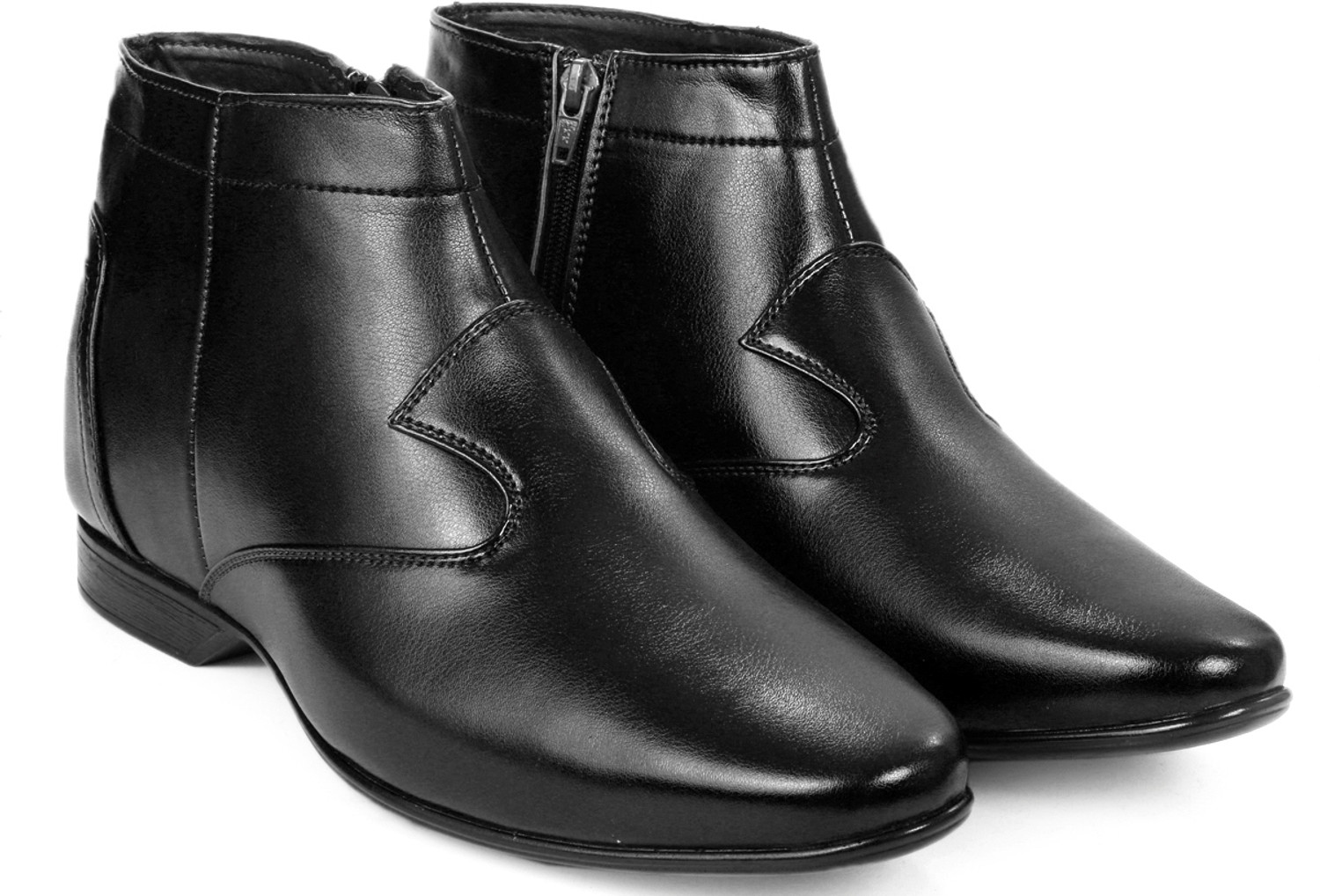Image of YUVRATO BAXI 3.5 Inch Hidden Height Elevatore /Increasing Formal Slip-on Party Wear Boots For Men