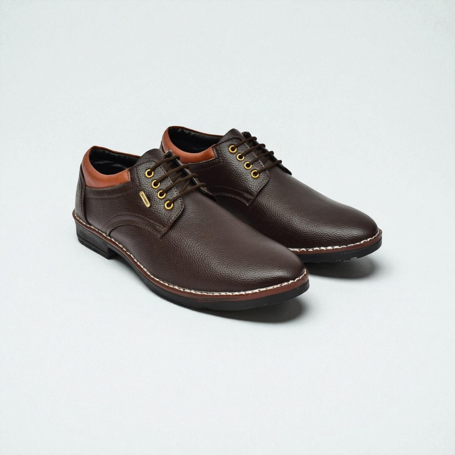 Image of TRM Stylish Formal Shoes for Men | Classic Office & Party Wear Shoes Lace Up For Men