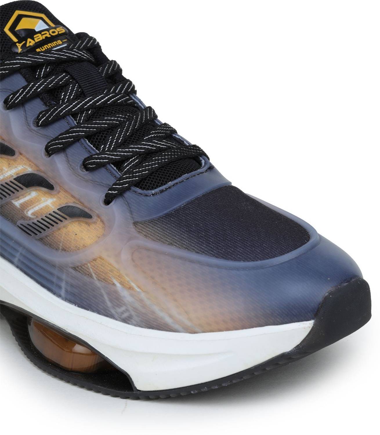 Abros HELIXX Black Running Shoes For Men - Image 4