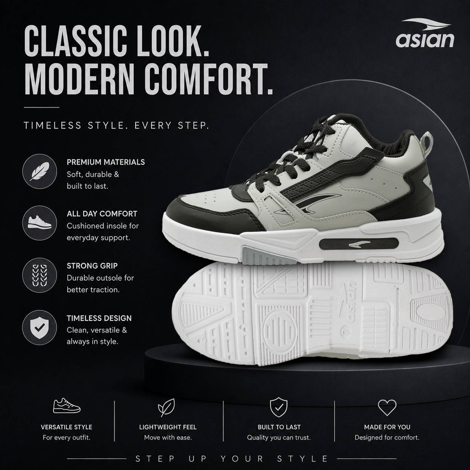 Mexico-11 Men's Casual Sneakers - Image 3