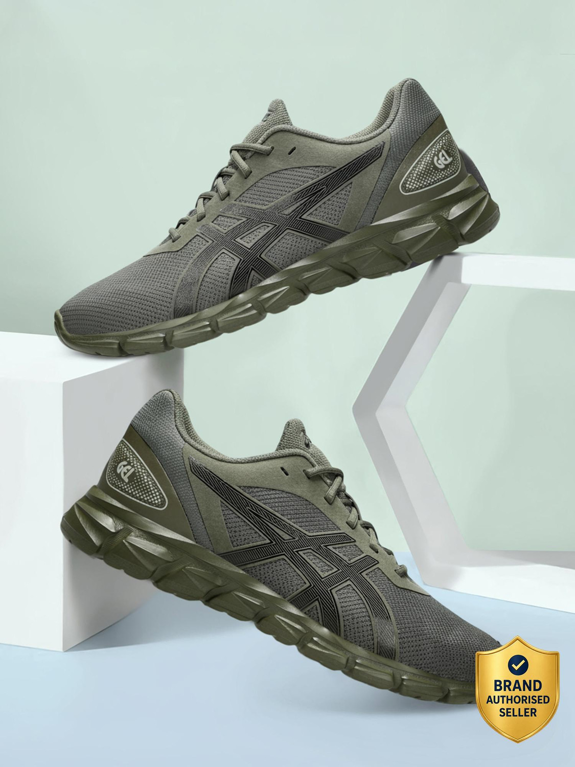 Image of Asics GEL-QUANTUM LYTE II Sneakers For Men (Green, 12)
