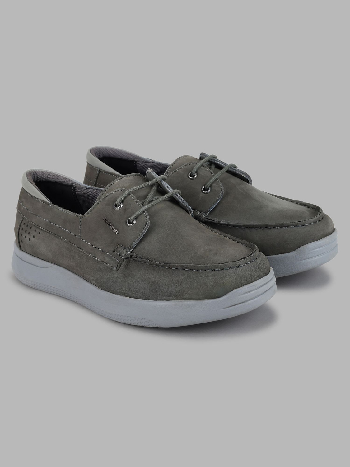 Image of WOODLAND Lace Up Lightweight Breathable Comfortable Daily Use Casuals For Men