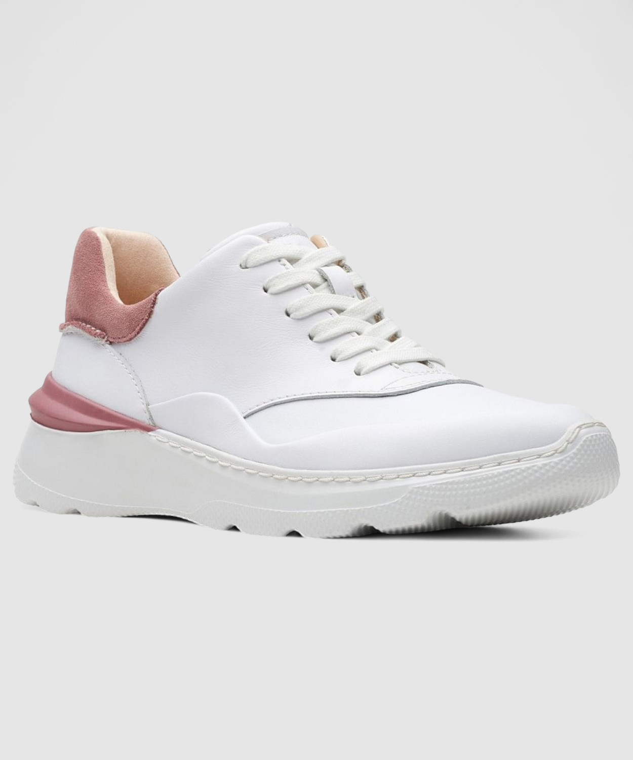 Image of CLARKS SprintLiteLace White Rose Comb Outdoors For Women