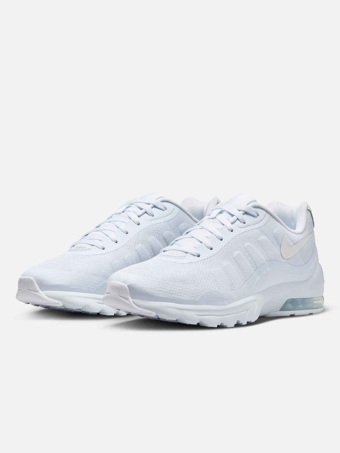 Image of NIKE Air Max Invigor Running Shoes For Men (White, 5)