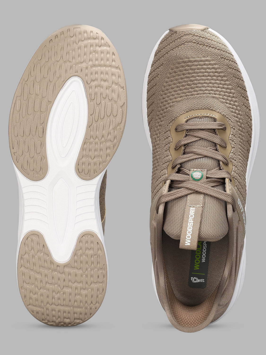 Image of WOODLAND Running Workout Lightweight Breathable Performance Training & Gym Shoes For Men