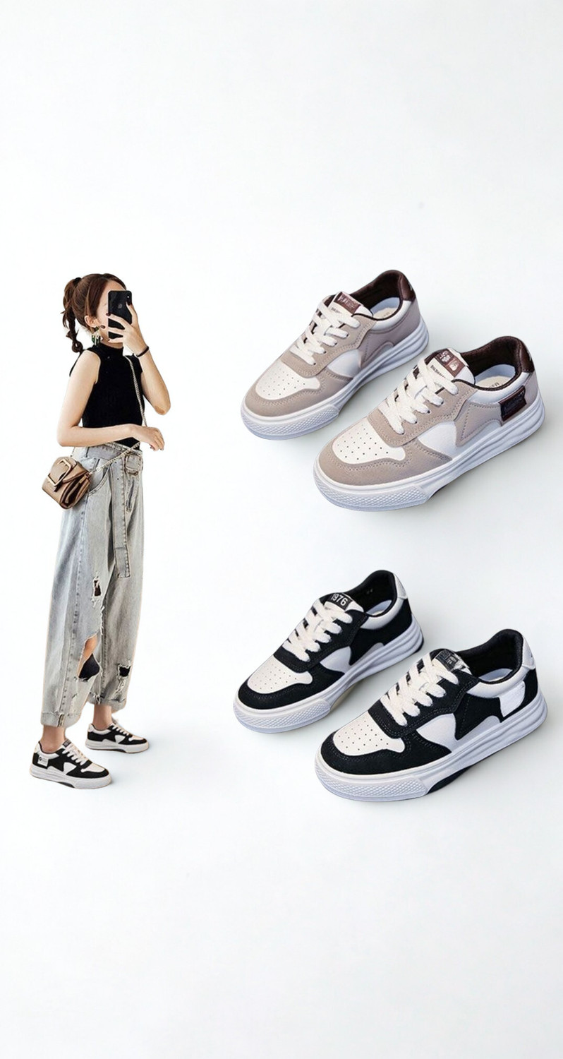 Image of Rising Monk Sneakers Casual | Lace-Up Lightweight Casuals For Women