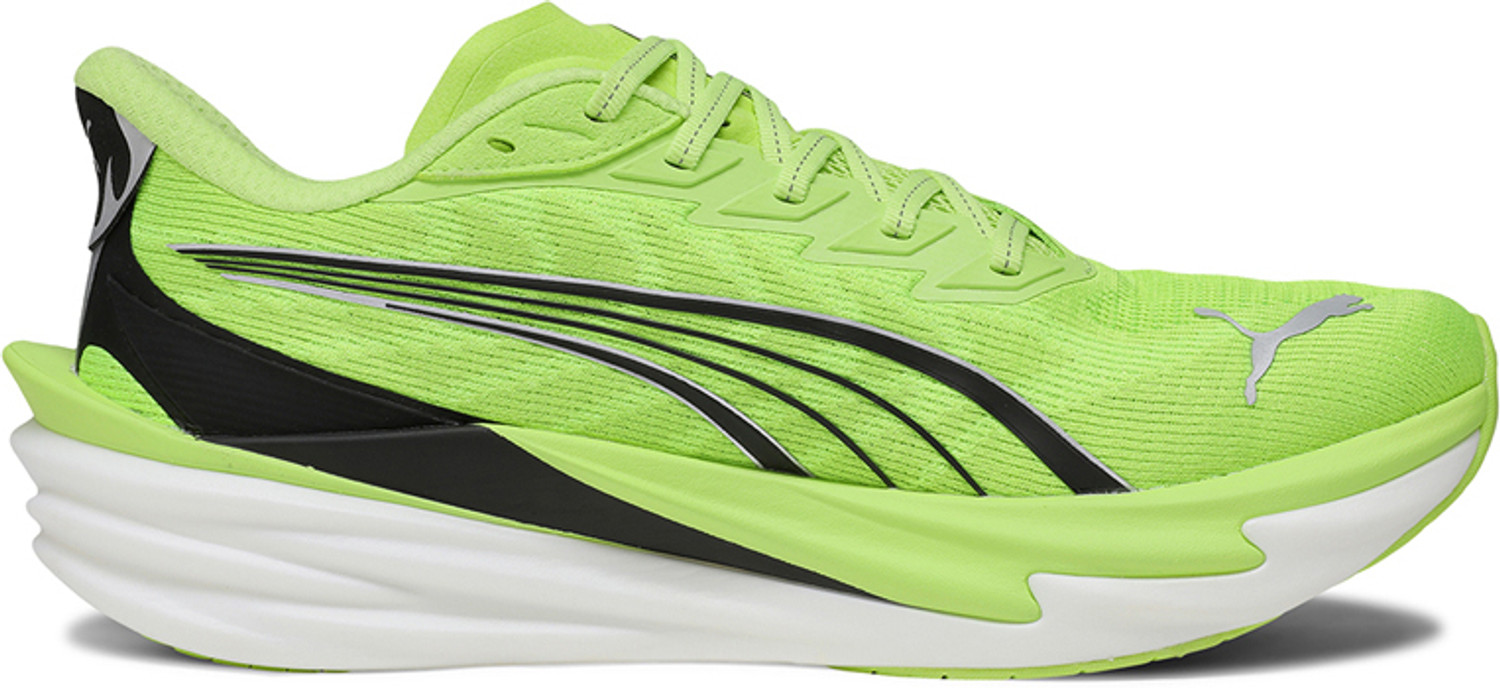 Image of PUMA Deviate NITRO 4 Running Shoes For Men (Green, 9)