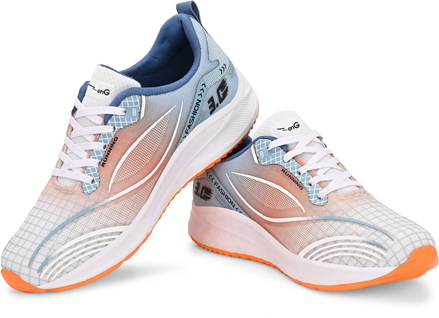 ZenG Men Sports Running Shoes Multicolor - Image 4