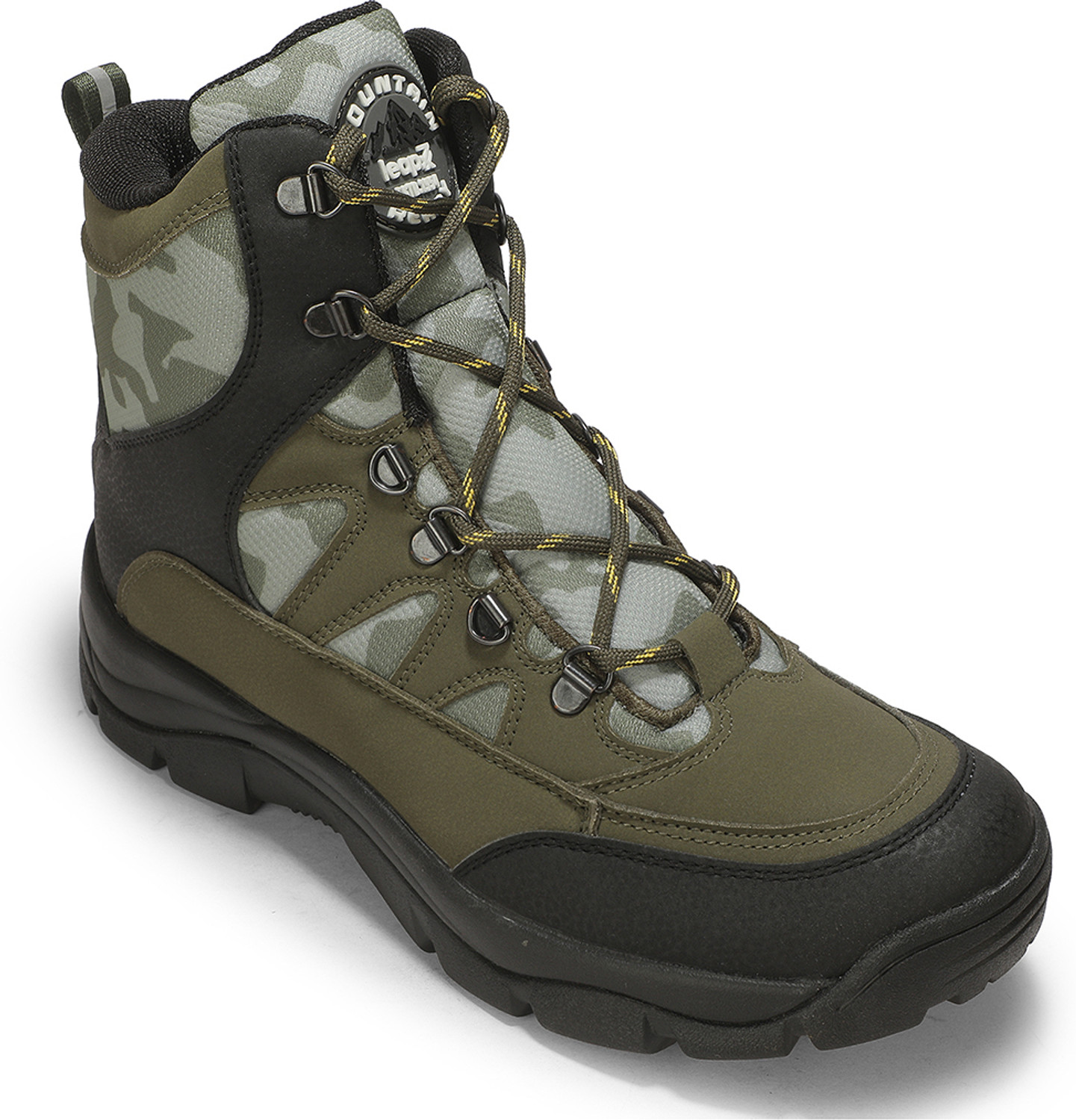 Image of Liberty Leap7X ACTO146E Casual Durable | Comfortable Hiking & Trekking Shoes For Men (Olive, 9)