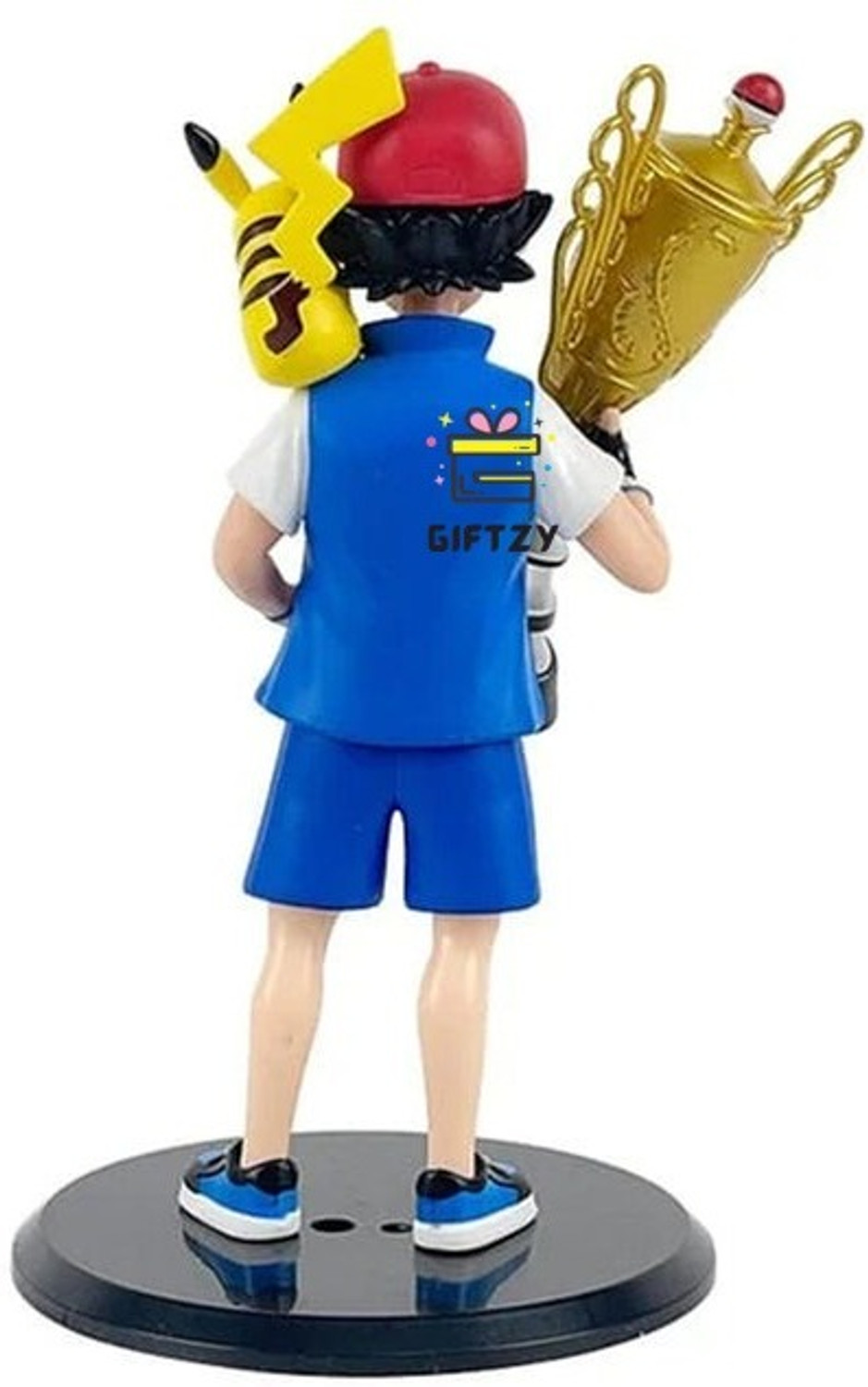 Image of GT Gala Time Pokemon Ash with Pikachu 18 cm Action Figure Collector Display Toy