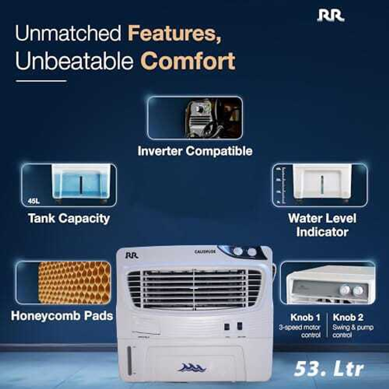 Image of RR KABLE 53 L Window Air Cooler